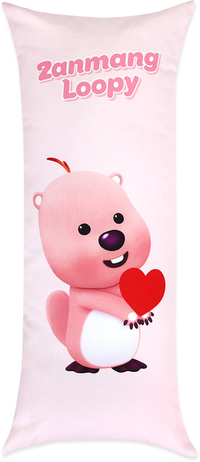 잔망루피 롱필로우 + 메시지카드 2p, 하트