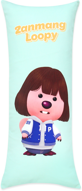 나라홈데코 잔망루피 롱필로우 + 메세지 카드 2P, 스쿨