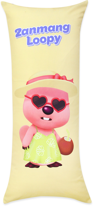 잔망루피 롱필로우+메시지카드 2P, 트로피칼