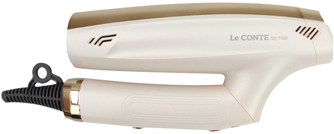르꽁뜨바이헤어 BLDC모터 접이식 샤인케어 헤어드라이기 LC-HD00 1600W, LC-HD002, 로즈골드