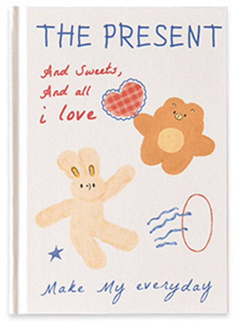 모노라이크 언매치드 프렌즈 6개월 만년형 다이어리, 03 Ivory, 1개