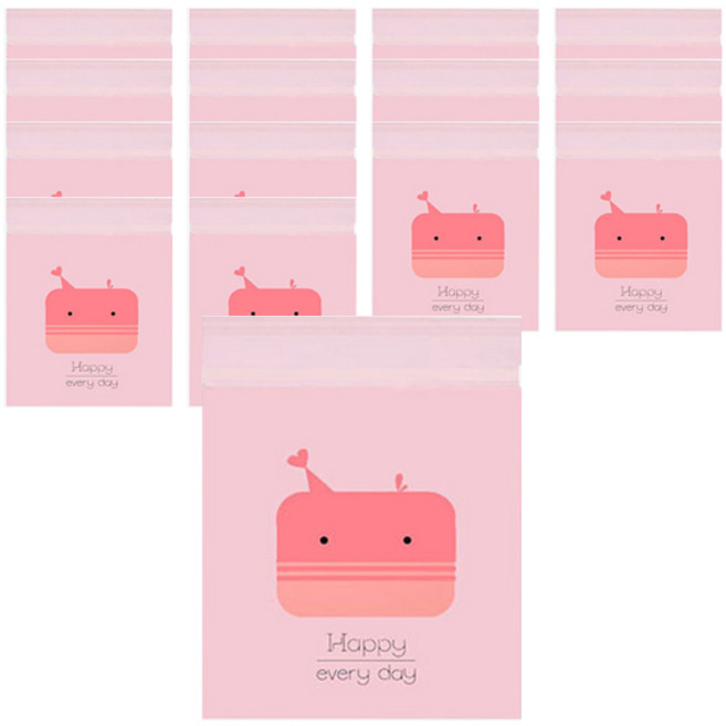 withWIN 간편 접착식 다용도 쓰레기봉투, 15개