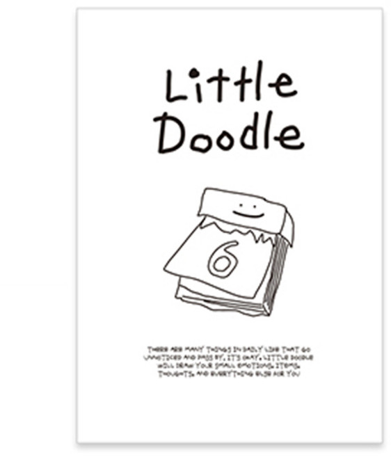 모노라이크 B6 리틀두들 6개월 만년형 다이어리, 03 Calendar, 1개