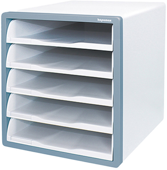 카파맥스 오픈형 서류함, 민트, 5단