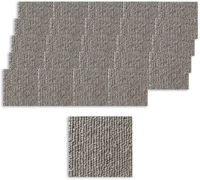 천일카페트 반려동물 미끄럼방지 매트, 7 라이트우드, 20개