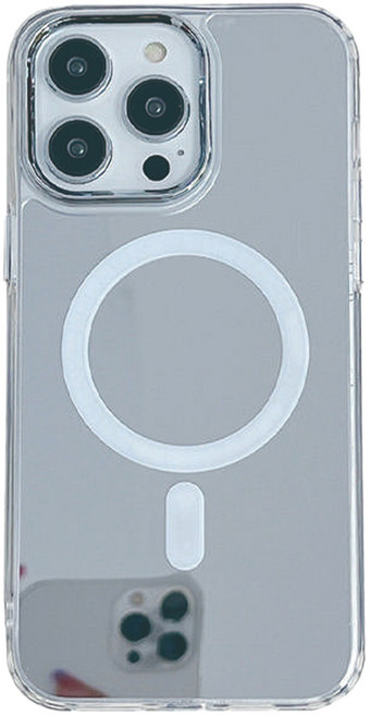 마니연구소 미러 거울 투명 범퍼 맥세이프 휴대폰 케이스