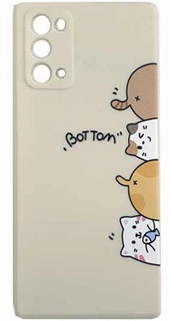 텐브릿지 고양이 프린팅 깜찍이 휴대폰 케이스