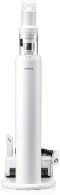 에어메이드 자동 먼지비움 스마트타워 진공 무선청소기, 화이트, AMC-3501A