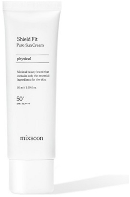 [비건뷰티] 믹순 실드핏 퓨어 선크림 SPF50+ PA++++, 1개, 50ml