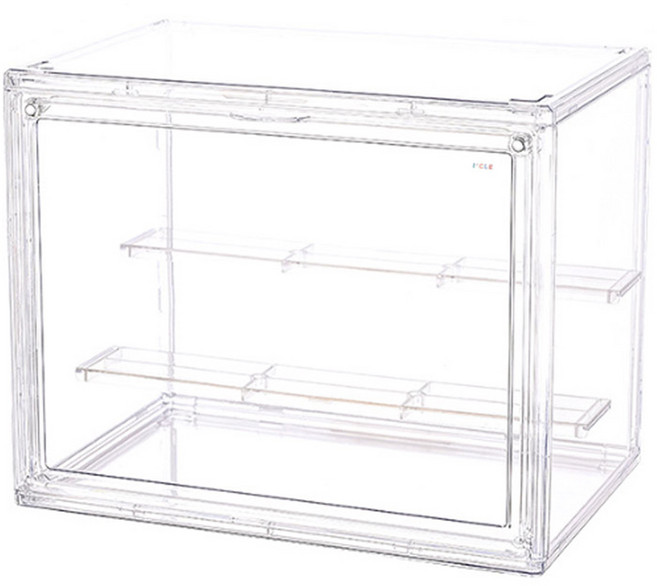 아이끌레 모던 심플 투명 피규어 보관함, 1개