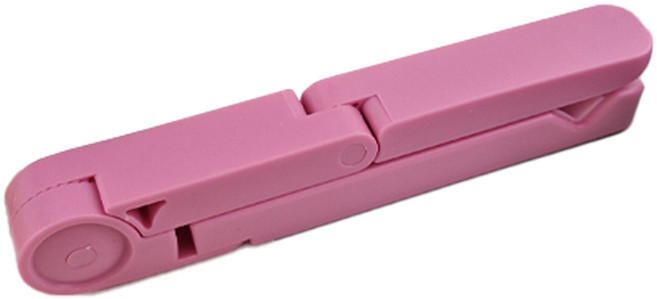 태블릿 스마트폰 각도조절 논슬립패드 거치대, 핑크, 1개