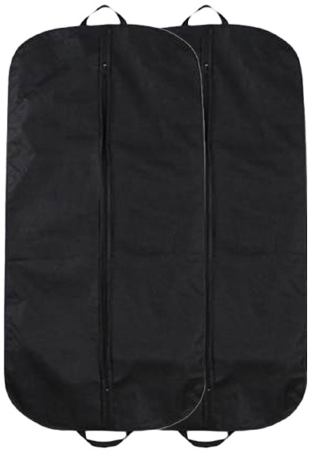 피니어스 여행용 수트 정장 케이스 옷 커버 블랙, 1개입, 2개