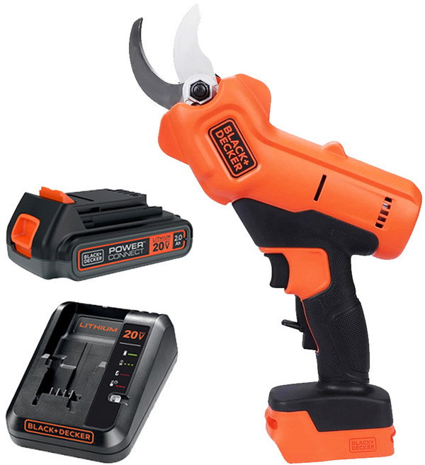 블랙앤데커 충전 전동 전지가위 BCPP20D1, 1개