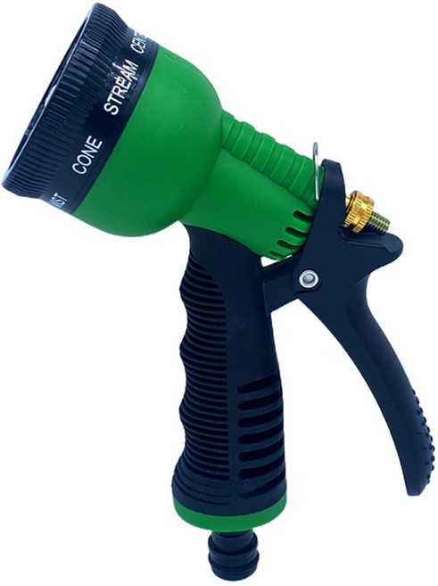 러블리팜 고압 8가지 분사 스프레이건 분사기, 그린, 1개