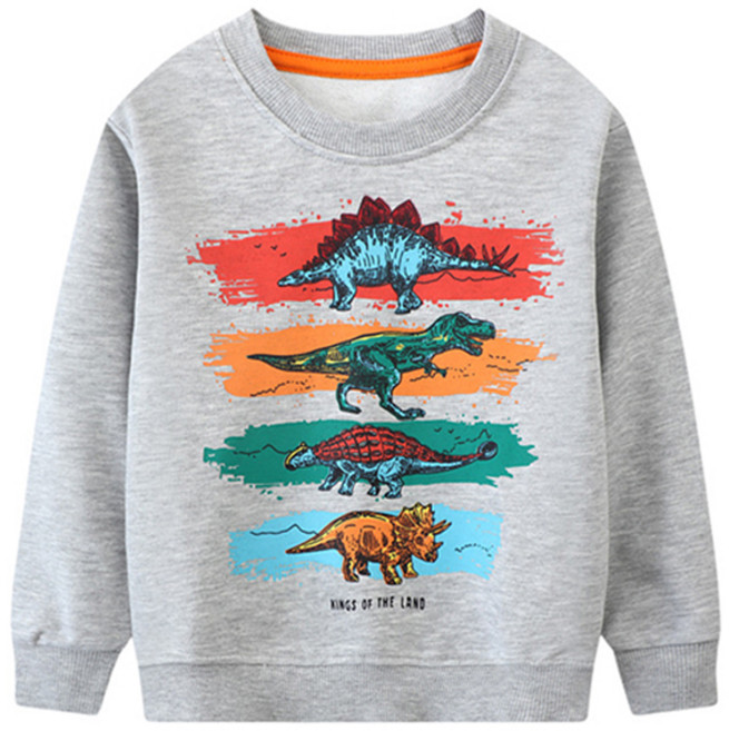 엠케이 아동용 쥬라기파크 긴팔 티셔츠 맨투맨