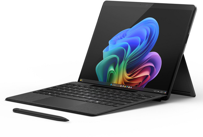 마이크로소프트 2024 서피스 프로 Copilot 플러스 13 스냅드래곤 + 키보드 + 슬림펜2 8X6-00184 + 오피스 2024 홈 영구버전, 블랙(노트북, 키보드), ZIA-00032, 512GB, 16GB, WIN11 Home