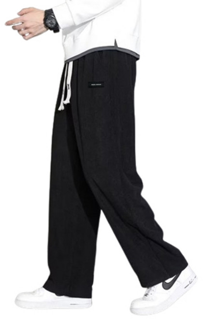 남성용 패션플로우 듀로코이 와이드 캐주얼바지