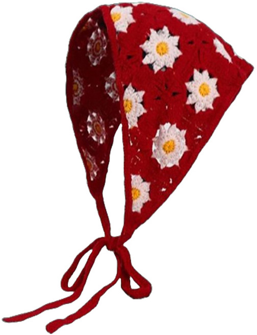 아펙토 러블리 플라워 삼각 두건