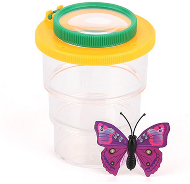 캐스비 3단 곤충 관찰경 랜덤발송, 3배, 1개