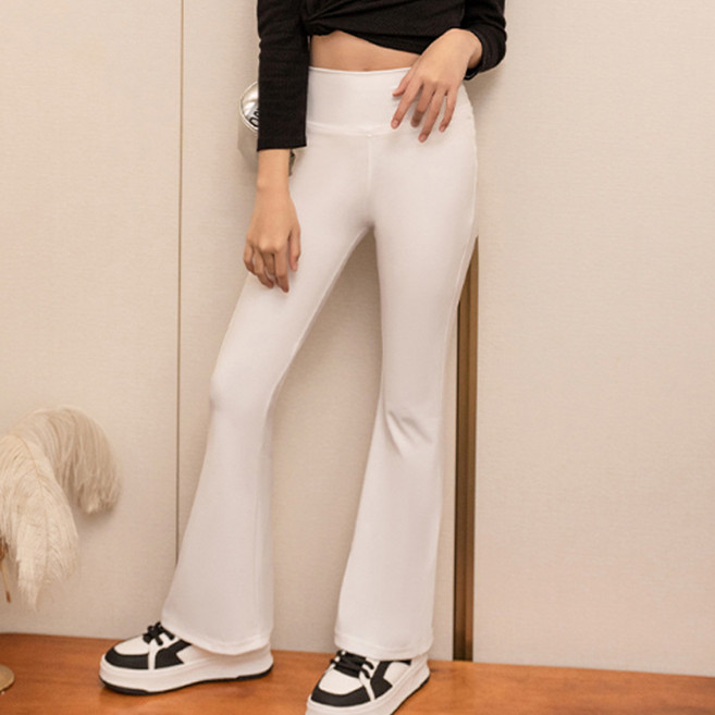 하라로이 여아용 부츠컷 하이웨스트 레깅스