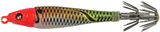 오아시 이카메탈 EZ 오모리 미끼, 3 철갑둥이, 1개