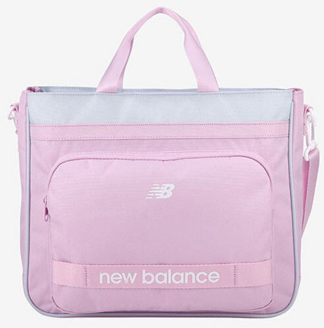 New Balance 兒童高年級郵差包, 粉紅色, 顏色:粉紅色系 / 尺寸:FREE