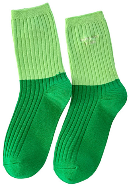 로브로코 캐주얼 스트라이프 패션 골프 양말 2켤레, C타입, 1세트