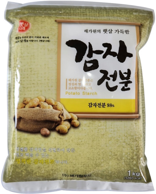 해가원 감자전분 98%, 1kg, 1개