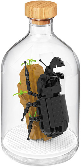 와이즈호크 나노블럭 나무장수풍뎅이 2790wh, 혼합색상, 1개