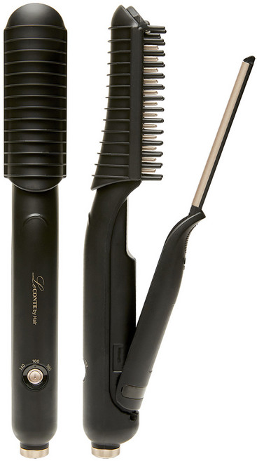 르꽁뜨바이헤어 펌 스타일러 남자고데기, 블랙, SSK-009HI