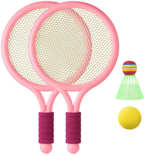 올스포츠 패드민턴 올인원 세트, 핑크(라켓), 1세트