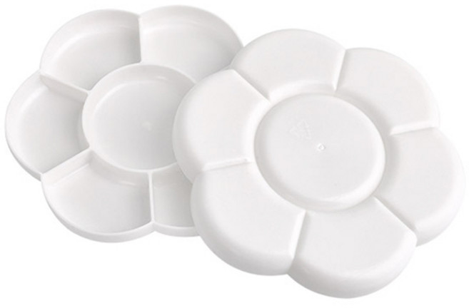 캐스비 아트스쿨 꽃파레트, 7칸, 2개