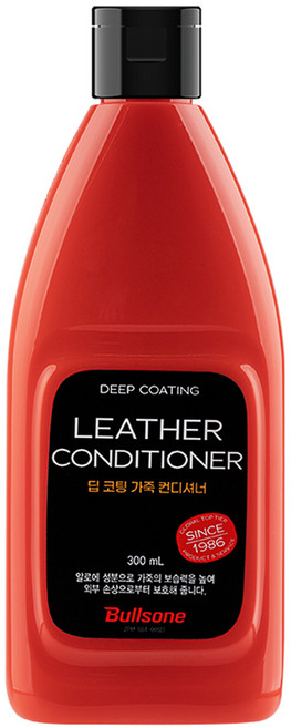 불스원 딥 코팅 가죽 컨디셔너, 1개, 300ml