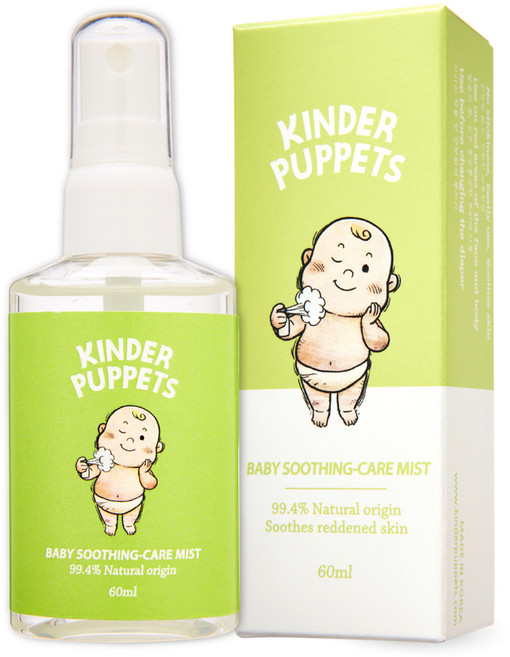 킨더퍼페츠 베이비 진정케어 미스트, 1개, 60ml