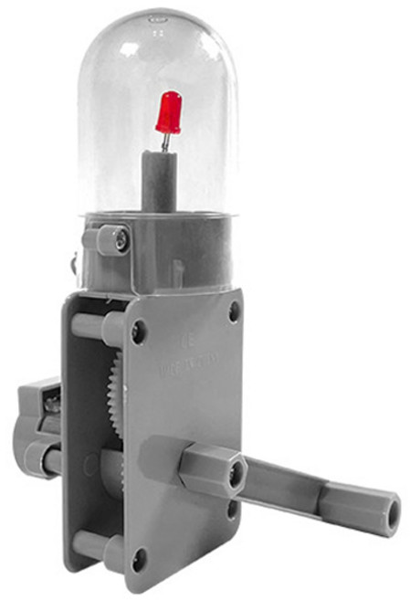 캐스비 네이처 척척박사 수동발전 손전등, 1개