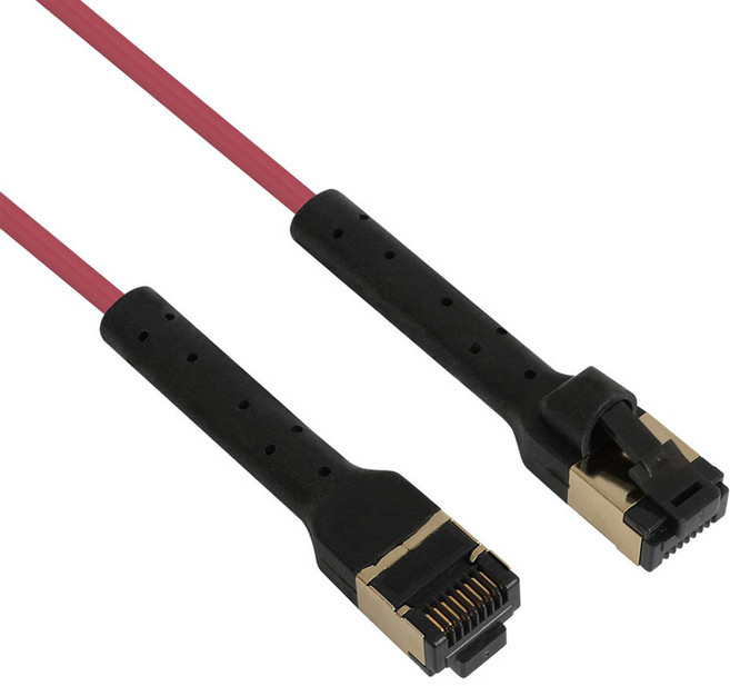 넥시 CAT7 벤더블 와인 랜선 랜케이블, 와인색, 1개, 2m