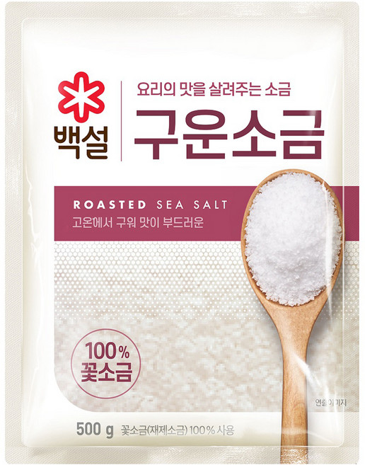 백설 구운소금, 500g, 1개