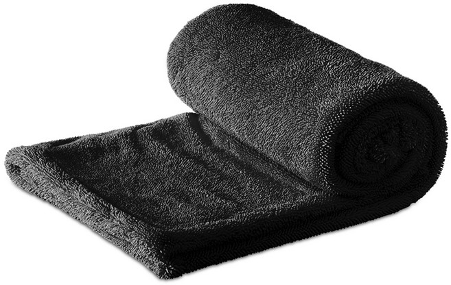 벤딕트 극세사 자동차 스퀘어원 타월, 타이탄그레이, 1개