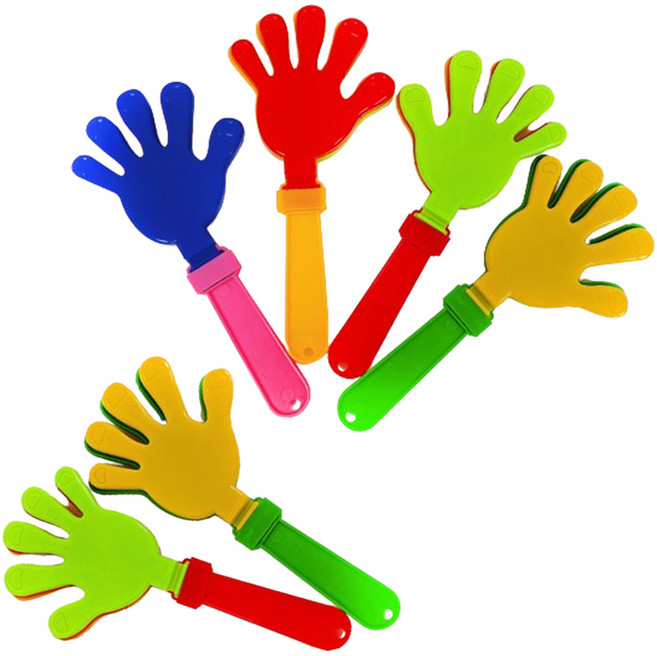 파티공구 응원짝짝이 6개입, 혼합색상, 1세트