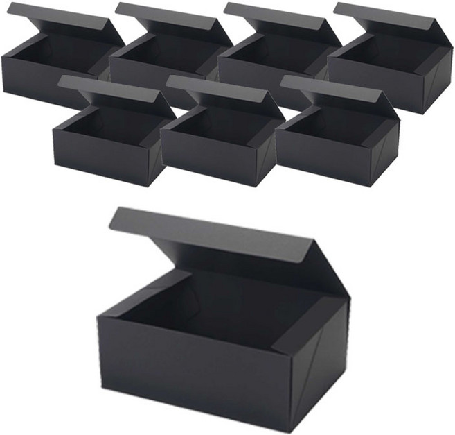 무지 선물상자 4호 21 x 15 x 8cm, 블랙, 8개