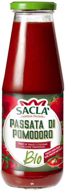 사클라 유기농 토마토 퓨레, 680g, 1개