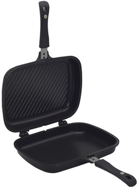 퀸센스 큐빅 패킹 티타늄 양면팬 특대, 32cm, 1개