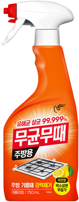 무균무때 주방용 세정제, 750ml, 1개