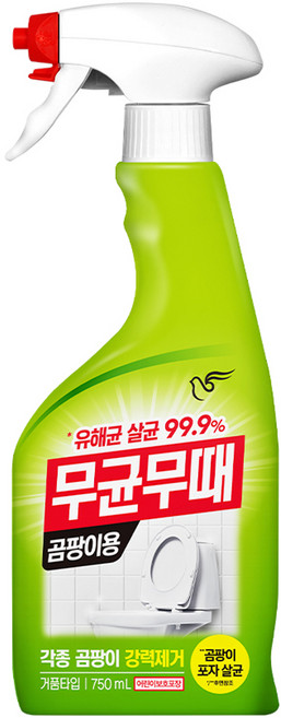 무균무때 곰팡이용 세정제, 750ml, 1개