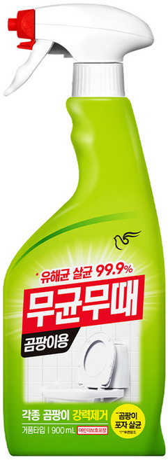 무균무때 곰팡이용 세정제, 900ml, 1개