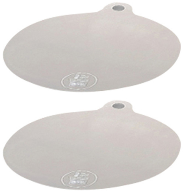 브루마 실리콘 인덕션 스크래치 방지 보호 매트 원형, 그레이, 2개