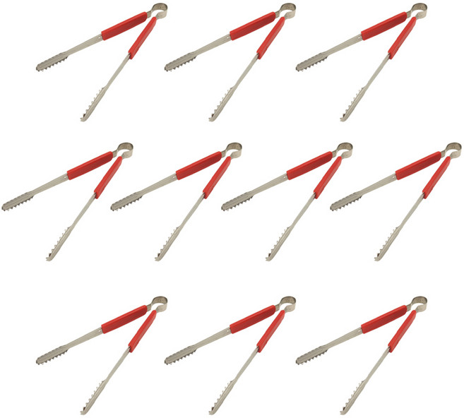 코코렉스 스텐 애플 악어 고기 집게, 혼합색상, 10개