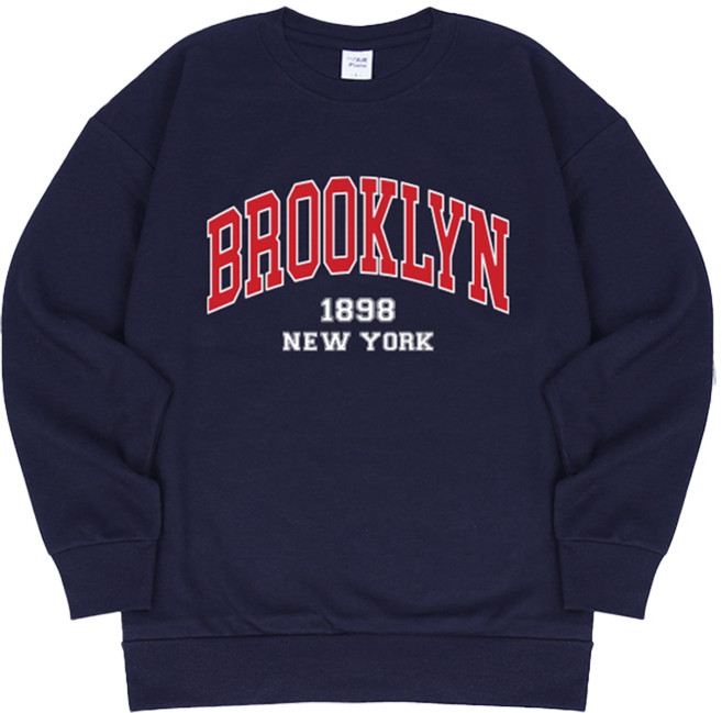 에어플레인 브루클린1898 오버핏 맨투맨