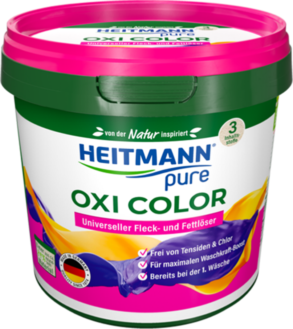 하이트만 퓨어 옥시 파워 표백제 컬러의류용, 1개, 500g