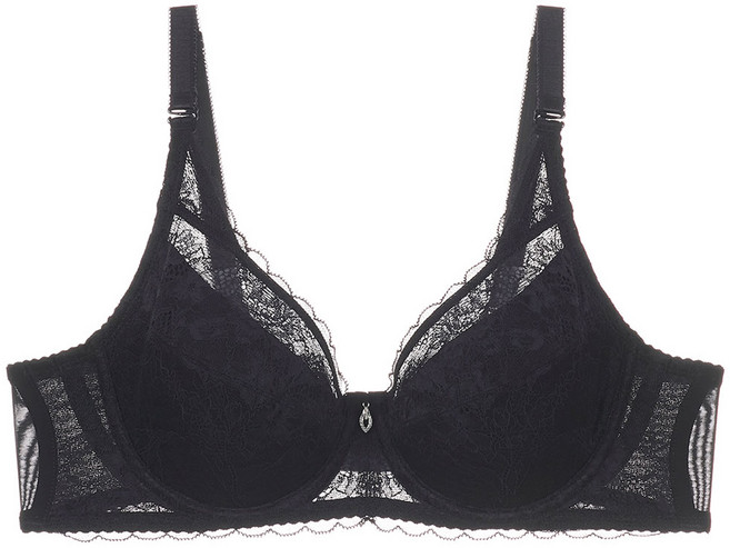 비너스 여성용 보정용 가벼운 풀컵 패드 브라 A B C D E F컵